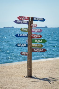 Beach Road sign