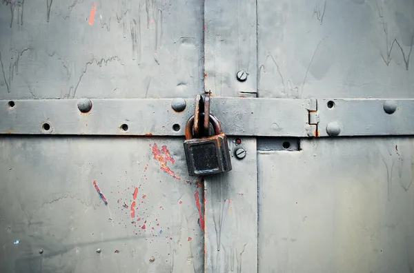 Locked door — Stock Photo, Image