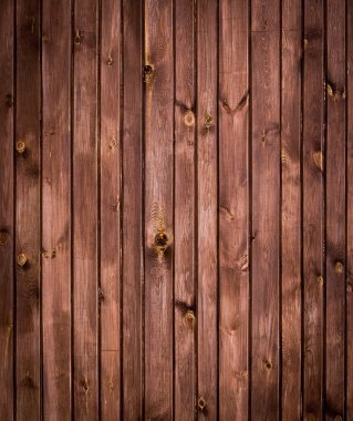 Doğal desenli kahverengi ahşap doku.