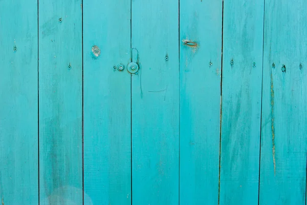 Blå trä bakgrund. närbild på gamla trä vägg färgad i — Stockfoto