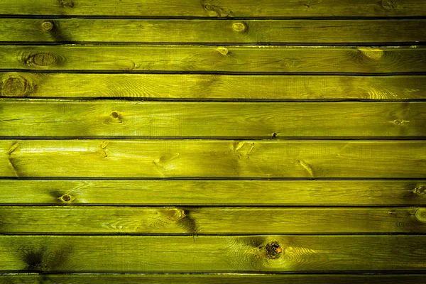 Brun målad trä vägg - struktur eller bakgrund — Stockfoto