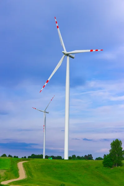 Wind power station — Stock Photo, Image
