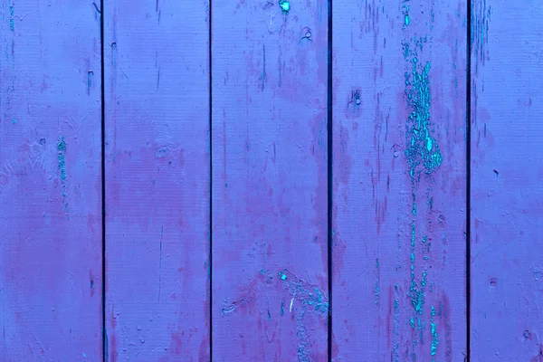 Vecchio dipinto parete di legno blu - texture o sfondo — Foto Stock