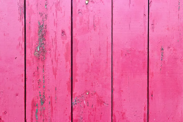Old painted red wood wall - texture or background — Stock Photo, Image