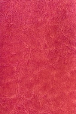Kırmızı deri arkaplan veya doku