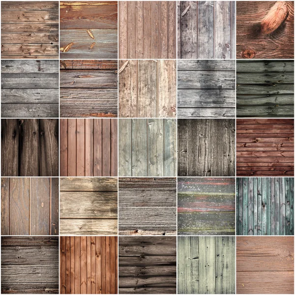 Collezione di sfondi texture in legno — Foto Stock