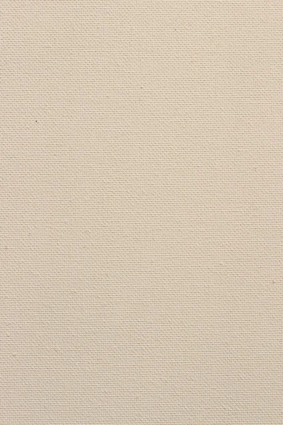 Background from white coarse canvas texture. Clean background. — Stock Photo, Image