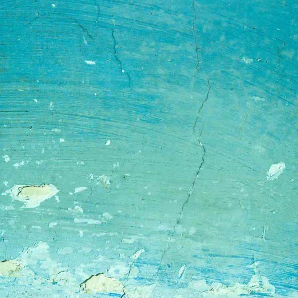 Blue grunge textured wall closeup — Stock Photo, Image