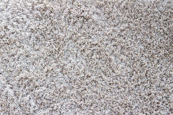 Textur des weißen Teppichs - abstrakter Hintergrund — Stockfoto