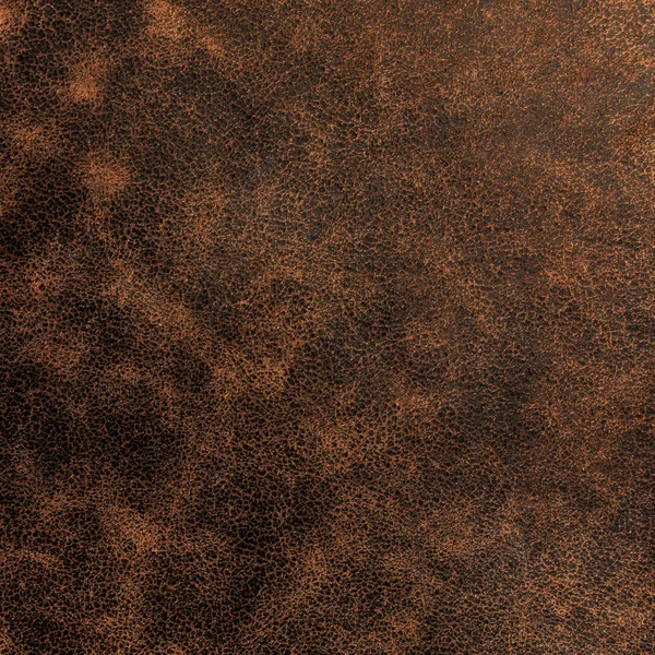 Brown leather texture as background — Stock Photo, Image