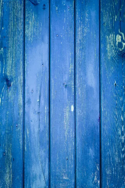A textura de madeira azul com padrões naturais — Fotografia de Stock
