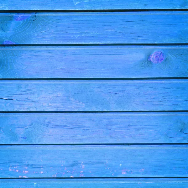 Blå trä textur med naturliga mönster — Stockfoto