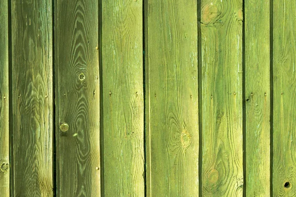 La texture in legno verde con motivi naturali — Foto Stock