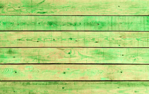 La texture in legno verde con motivi naturali — Foto Stock