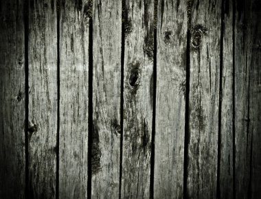 doğal desenleri ile eski koyu ahşap doku