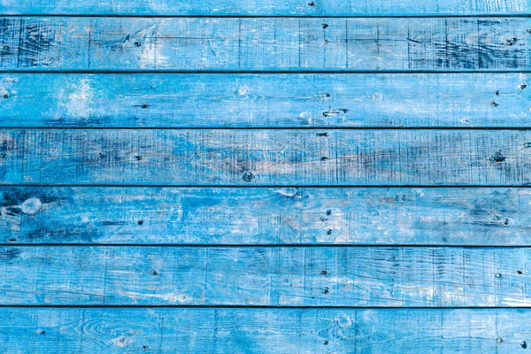 The blue wood texture with natural patterns Stock Photo
