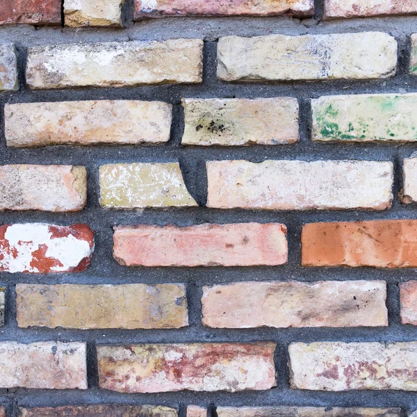 Achtergrond textuur van een bakstenen muur — Stockfoto