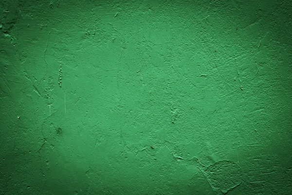 Sfondo o texture della parete in stucco verde — Foto Stock