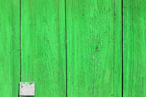 La textura de madera verde con patrones naturales — Foto de Stock