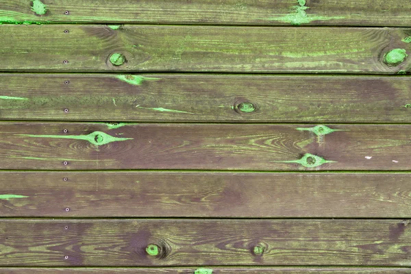 La vieja textura de madera verde con patrones naturales —  Fotos de Stock