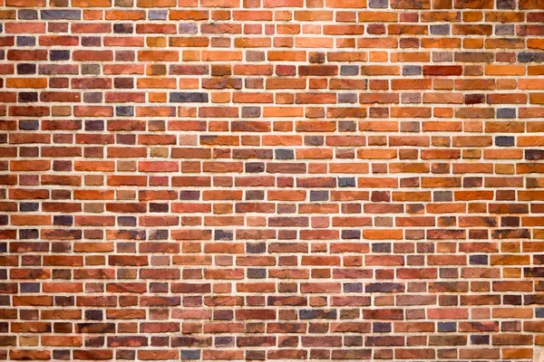 Background of red brick wall pattern texture. — Stock Photo, Image