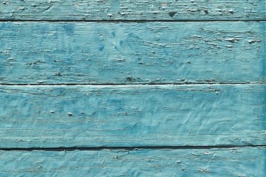 Eski boyanmış ahşap duvar - doku veya arkaplan.