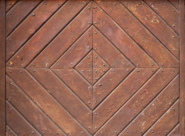 Старая Деревянная Дверь Гранж Фоновая Текстура Дизайна — стоковое фото