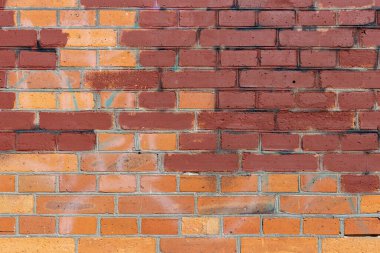 Eski tuğla duvar deseninin arkaplanı.
