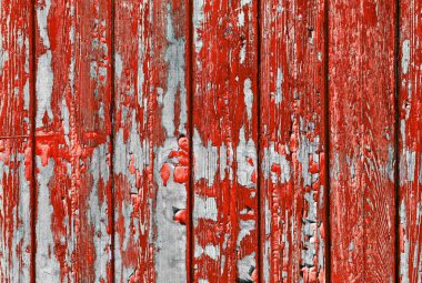 Doğal desenli eski kırmızı ahşap doku..