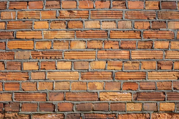 Achtergrond Van Oude Baksteen Muur Patroon Textuur — Stockfoto