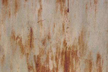 Paslanmış eski boyanmış metal dokusu..