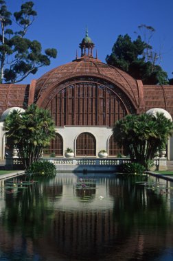 çiçekler, balboa park, san diego, ca, ABD Konservatuarı