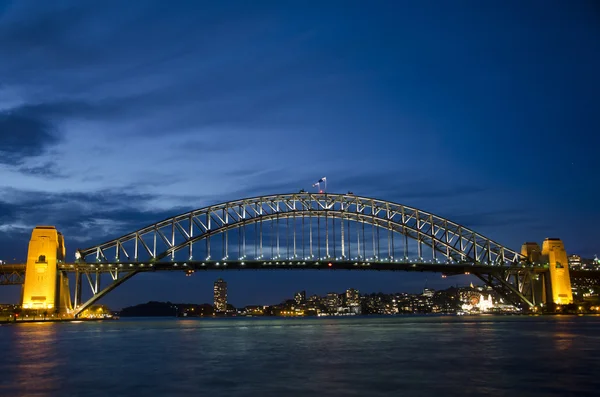 シドニー ハーバー ブリッジ、シドニー, ニューサウス ウェールズ州、オーストラリア — ストック写真