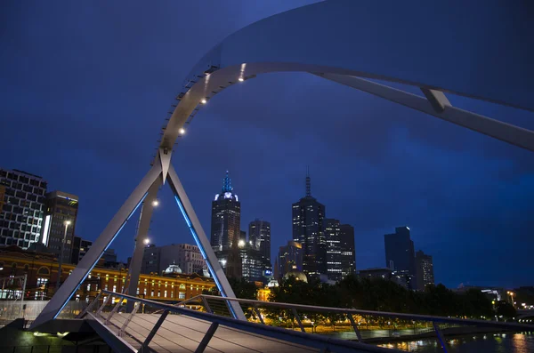 Melbourne Skyline, Melbourne, Victoria, Australie Images De Stock Libres De Droits