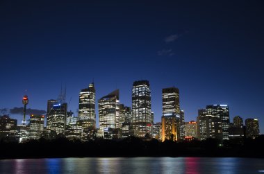 Sydney manzarası, gece