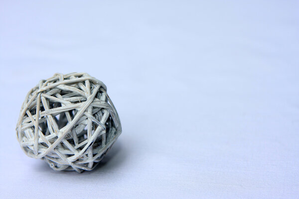 Brushwood ball for bathroom decoration