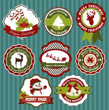 Yılbaşı koleksiyonu etiketleri