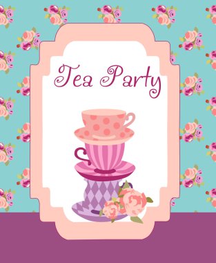 çay partisi kartı