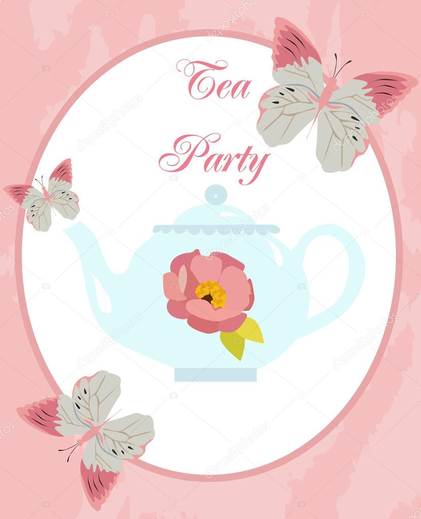 Tea Party card