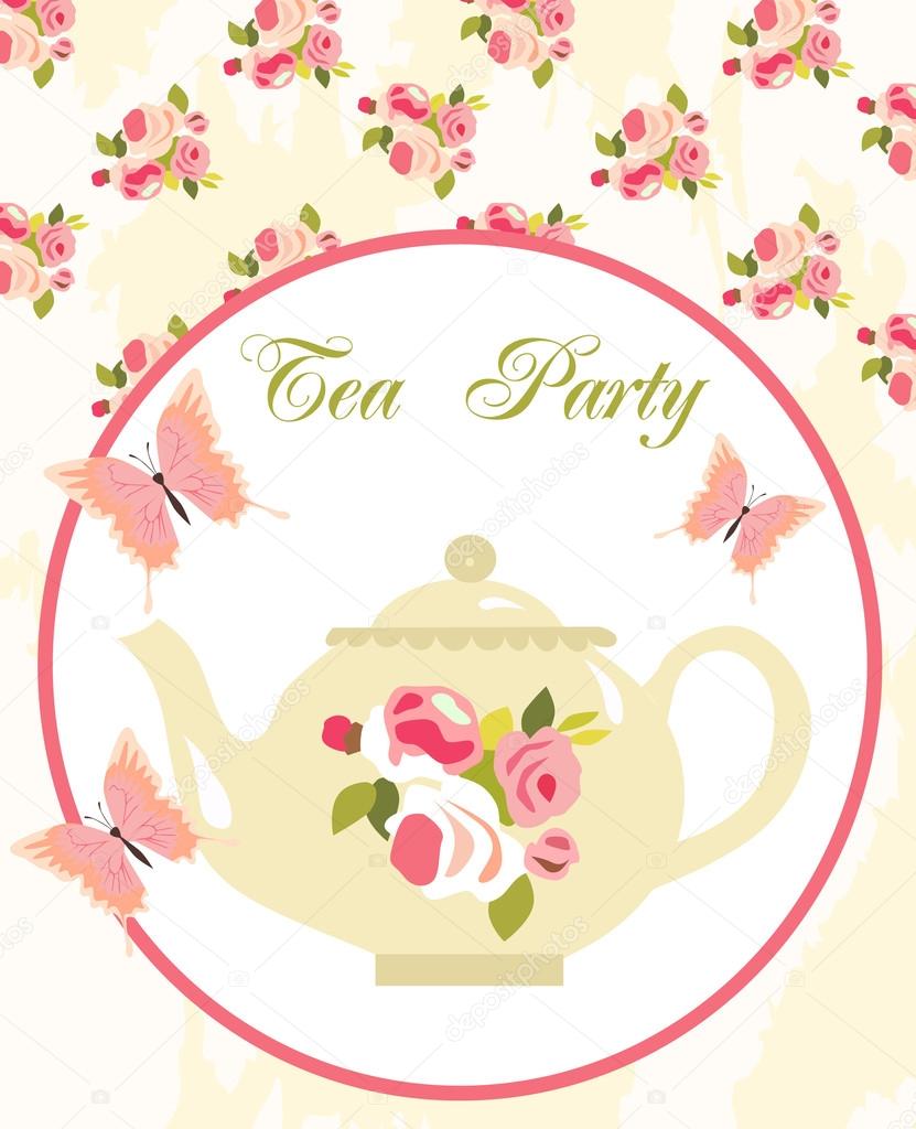 Tea Party card