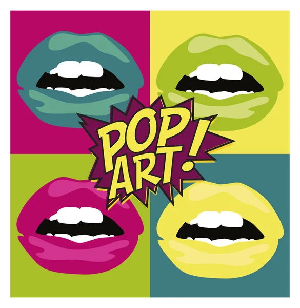 Pop art kartı