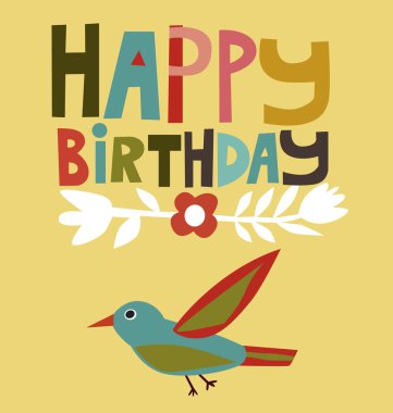 Doğum günün kutlu olsun.