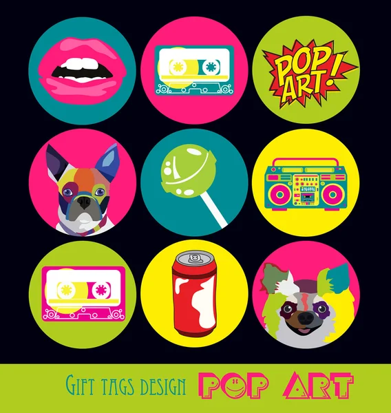 Pop art kartı