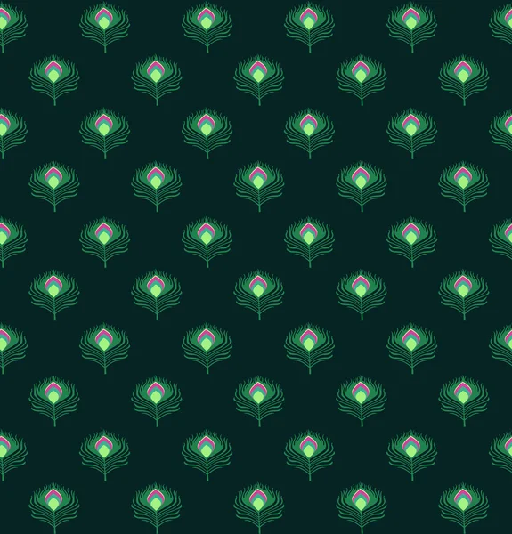 Tavus kuşu tüyü desen