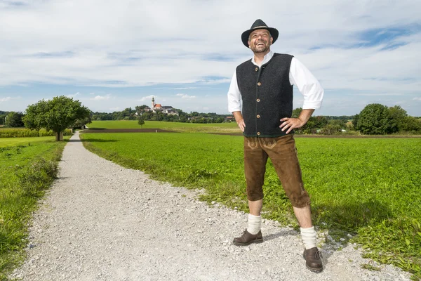 Bavarian traditional costume — Stock Photo, Image