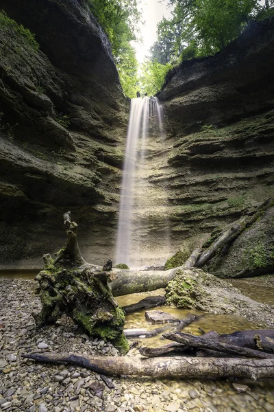 Cachoeira P=hler Schlucht na Baviera Alemanha — Fotografia de Stock