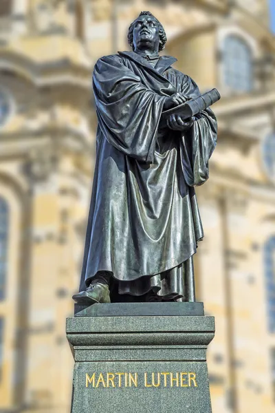 Martin luther Drezno — Zdjęcie stockowe