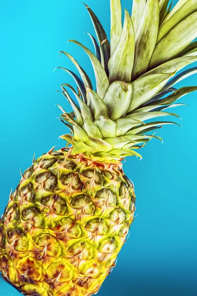 Closeup pineapple — Stock Photo, Image