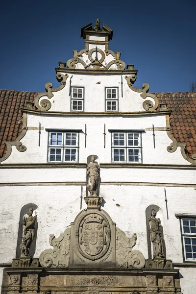 Closeup gatehouse Husum — Stock Photo, Image