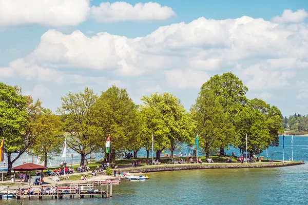 Op chiemsee in Duitsland — Stockfoto